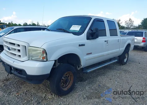 2004 Ford F-250 Lariat/Xl/Xlt z USA, uszkodzony, nr VIN 1FTNW21P64EC61055
